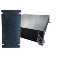 Kranabstützplatten in verschiedenen Größen und Ausführungen - RZ Kunststoffplatten mit Bolzen oder Kettenschlaufen